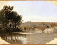 Louis-Leopold Boilly - View of a Lake